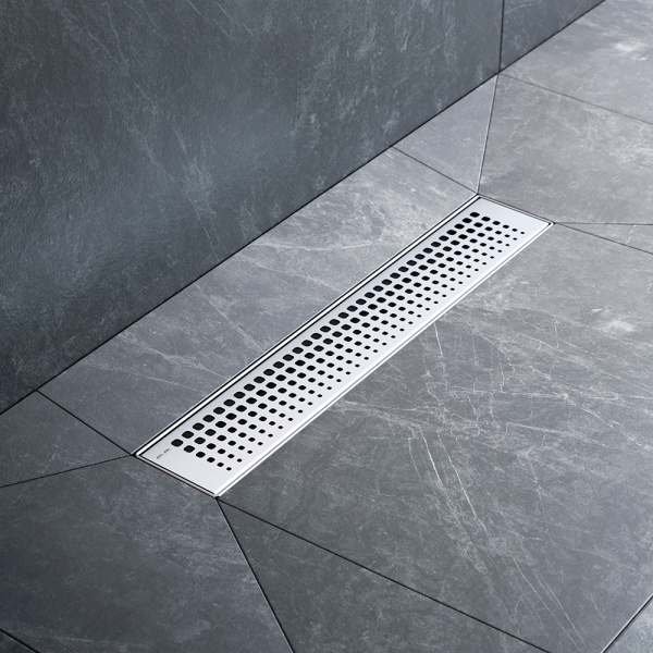 Душевой трап 40 см AM.PM MasterFlow (W01SC-P11-040-01SB) с решеткой