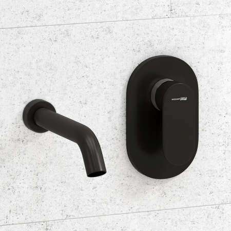 Встраиваемый смеситель для раковины WasserKRAFT (A74543) черный