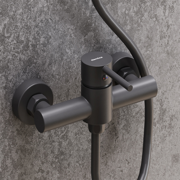 Смеситель для душа DAMIXA Scandinavian Pure (362000300) черный