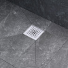 Душевой трап 10x10 см AM.PM MasterFlow (W01BD-P11-010-01SB) сталь матовая