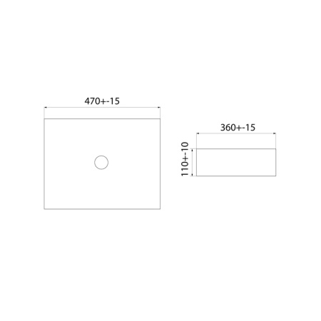Умывальник накладной IDDIS Slide (SLIWS02i27), белый
