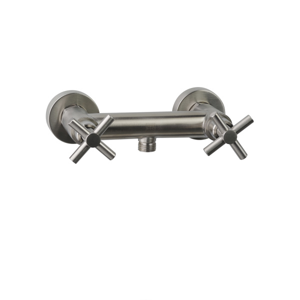 Смеситель для душа AQUEDUC (345715) без излива, с  ручной лейкой, сталь