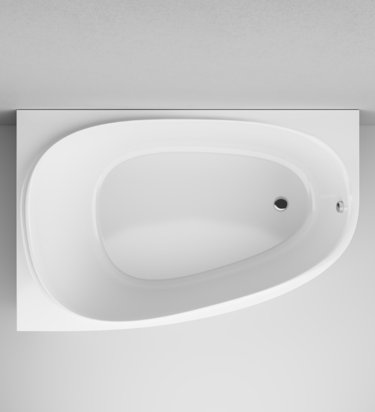 Ванна акриловая 170х110 см Am.Pm Like (W80A-170L110W-A), левосторонняя