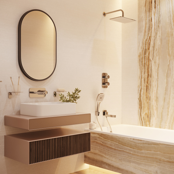 Встраиваемый смеситель для душа IDDIS Slide (SLISBBTi67) с управлением Push Control