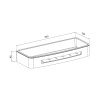 Полка IDDIS серия Оптима Хоум/Optima Home (SHE10SPi44)