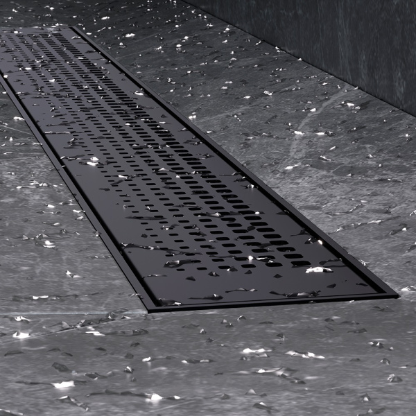 Душевой трап 70 см AM.PM PrimeFlow (W02SC-P11-070-01BM) с решеткой, черный