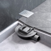 Душевой трап 10x10 см AM.PM MasterFlow (W01BD-P11-010-01SB) сталь матовая