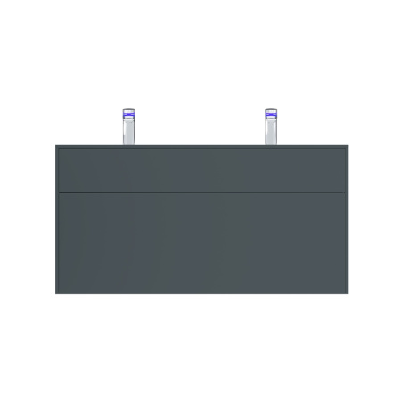 Тумба под раковину подвесная 120 см Am.Pm Inspire 2.0 (M50AFHX1203GM), графит матовый