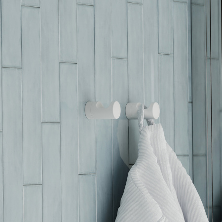 Крючок одинарный IDDIS NOA (NOAWT10i41) белый