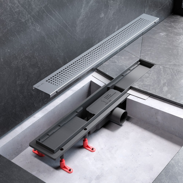 Душевой трап 60 см AM.PM PrimeFlow (W02SC-P11-060-01SB) с решеткой