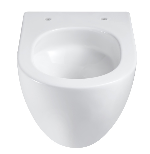 Просто безободковый унитаз с сиденьем микролифт и скрытым креплением