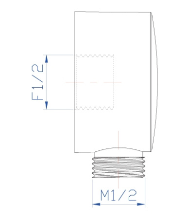 Подключение для душевого шланга LEMARK LM8086C