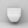 Унитаз подвесной Am.Pm Inspire V2.0 (C50A1700SC) безободковый, с сиденьем микролифт