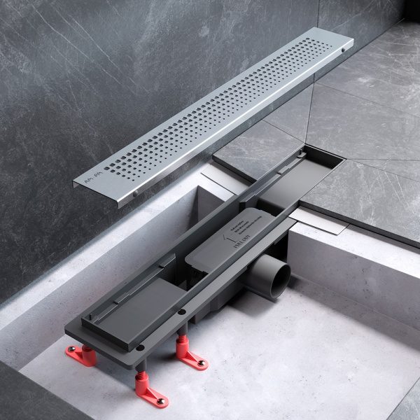 Душевой трап 50 см AM.PM PrimeFlow (W02SC-P11-050-01SB) с решеткой