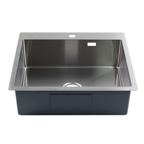 Мойка кухонная врезная 60х50 см MELANA Profline (MLN-R6050HK) прямоугольная