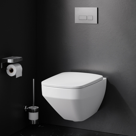 Унитаз подвесной Am.Pm Inspire V2.0 (C50A1700SC) безободковый, с сиденьем микролифт