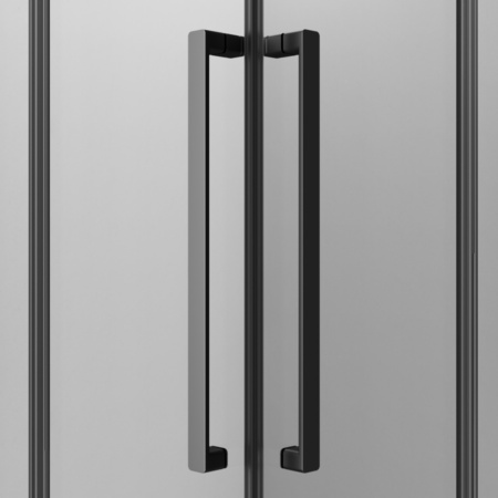 Душевое ограждение 90х90 см AM.PM Func (W84G-403-9090-BТ) черное