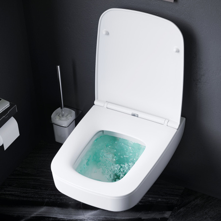 Унитаз подвесной Am.Pm Inspire V2.0 (C50A1700SC) безободковый, с сиденьем микролифт