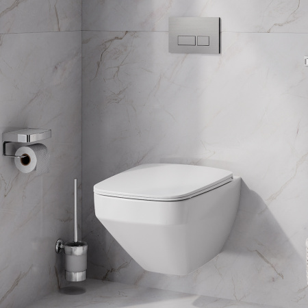 Унитаз подвесной Am.Pm Inspire V2.0 (C50A1700SC) безободковый, с сиденьем микролифт