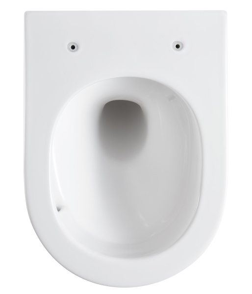 Просто безободковый унитаз с сиденьем микролифт и скрытым креплением