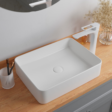 Умывальник накладной IDDIS Slide (SLIWS02i27), белый