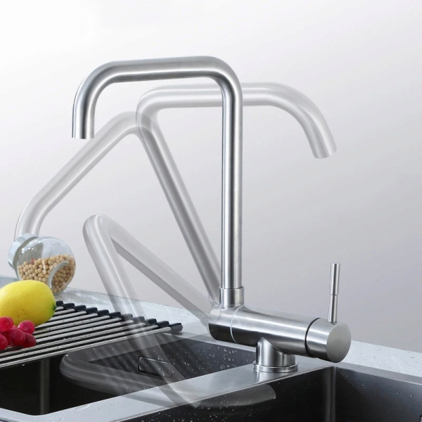 Смеситель для кухни Osgard Harko (27073) складной