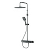 Душевая система для душа Am.Pm Func (F078F222) без излива,  с термостатом, черная