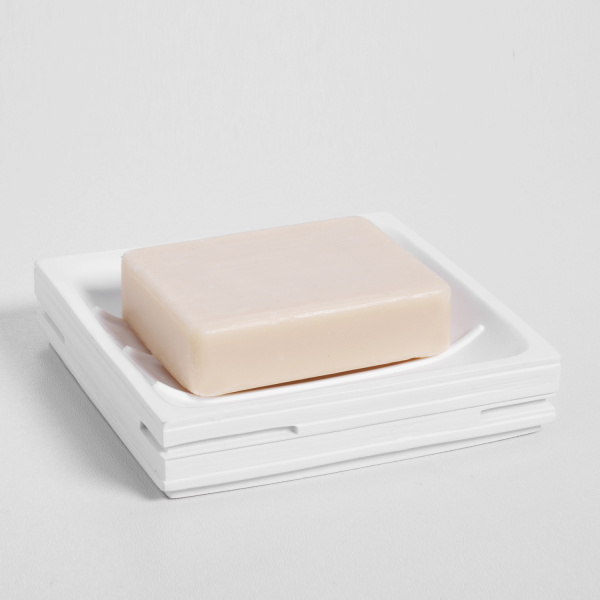 Мыльница WasserKRAFT Leine (K-3829) белая