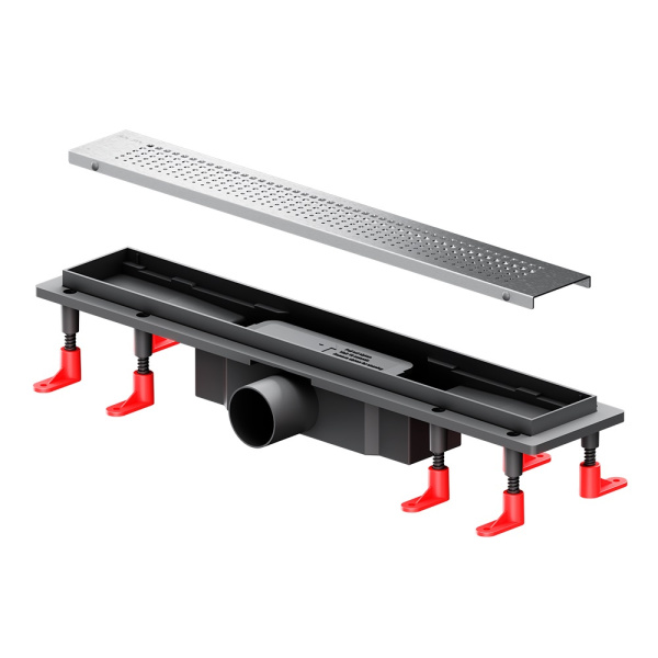 Душевой трап 50 см AM.PM PrimeFlow (W02SC-P11-050-01SB) с решеткой