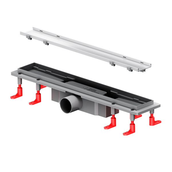 Душевой трап 50 см AM.PM PrimeFlow (W02SC-U11-050-04SB) с решеткой