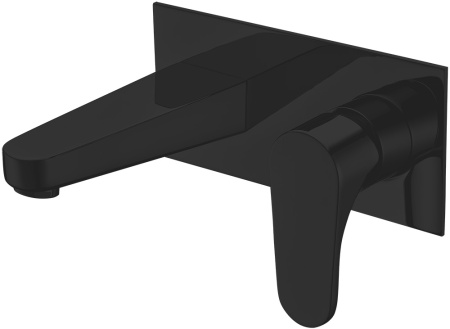 Встраиваемый смеситель для раковины ABBER Eleganz (AF8312B) черный