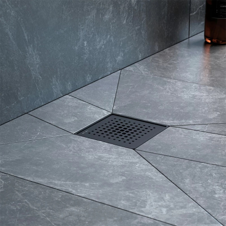 Душевой трап 10x10 см AM.PM PrimeFlow (W02BD-P11-010-01BM) черный