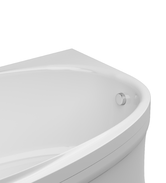 Ванна акриловая 170х110 см Am.Pm Like (W80A-170L110W-A), левосторонняя