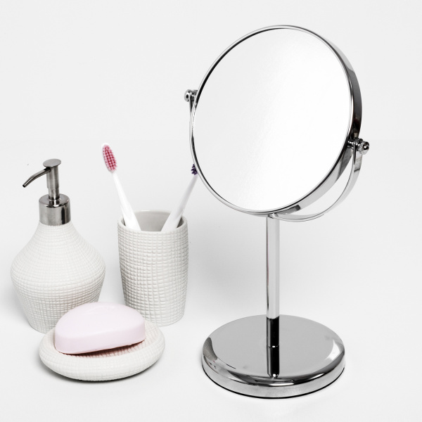 Зеркало двухстороннее, стандартное и с 3-х кратным увеличением WasserKRAFT (K-1003)