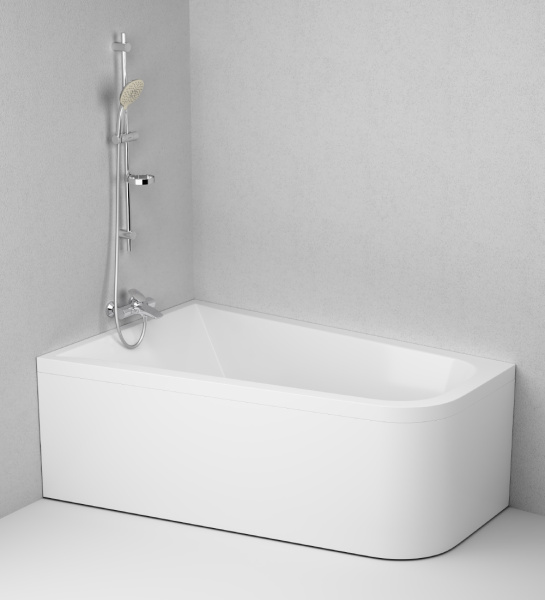 Ванна акриловая ассиметричная, 160x100 Am.Pm Spirit (W72A-160L100W-A2), левосторонняя