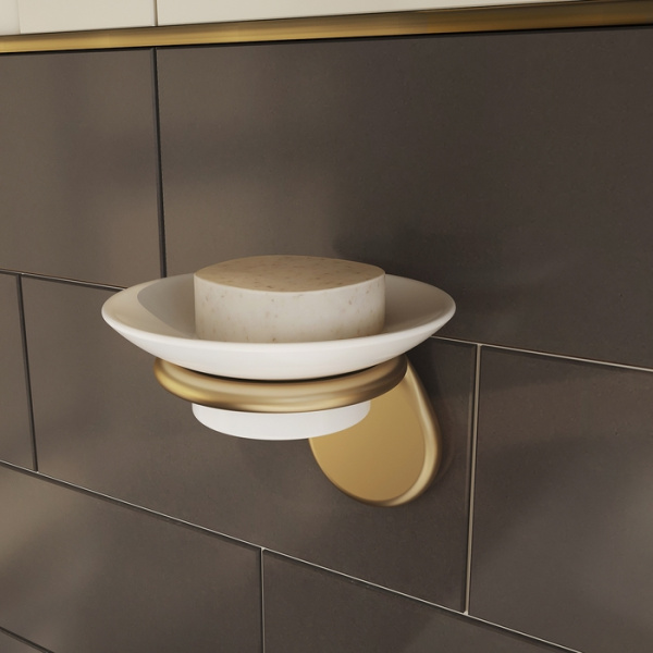 Мыльница керамическая IDDIS Oldie (OLDBRC0i42) бронза