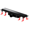 Душевой трап 50 см AM.PM PrimeFlow (W02SC-U11-050-04BM) с решеткой, черный