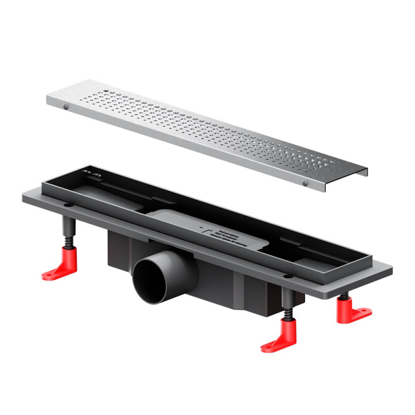 Душевой трап 40 см AM.PM PrimeFlow (W02SC-P11-040-01SB) с решеткой