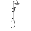 Душевая система Osgard Grunan Black (10030) без смесителя, черная