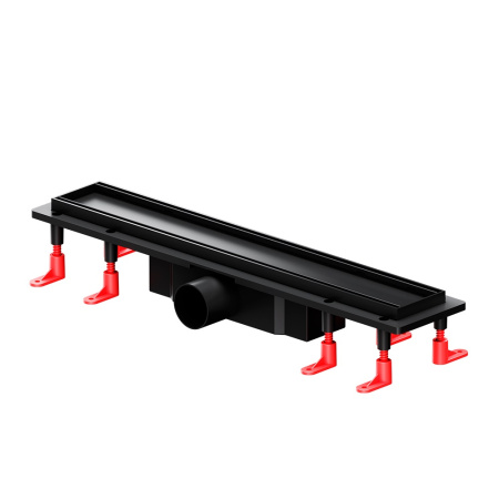 Душевой трап 50 см AM.PM PrimeFlow (W02SC-U11-050-04BM) с решеткой, черный