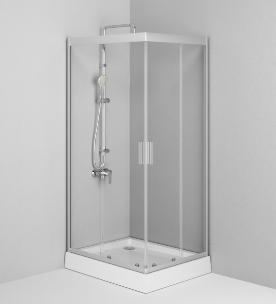 Душевое ограждение 100х80 см Am.Pm Gem (W90G-404-100280-MT), без поддона