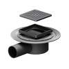 Душевой трап 10x10 см AM.PM MasterFlow (W01BD-P11-010-01BM) черный