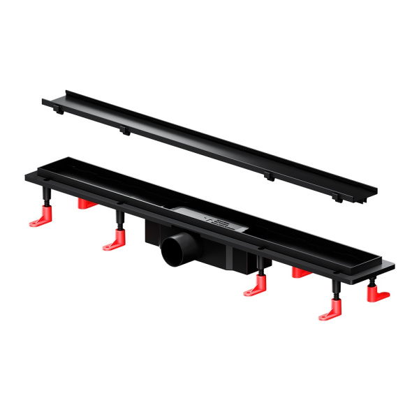 Душевой трап 70 см AM.PM PrimeFlow (W02SC-U11-070-04BM) с решеткой, черный