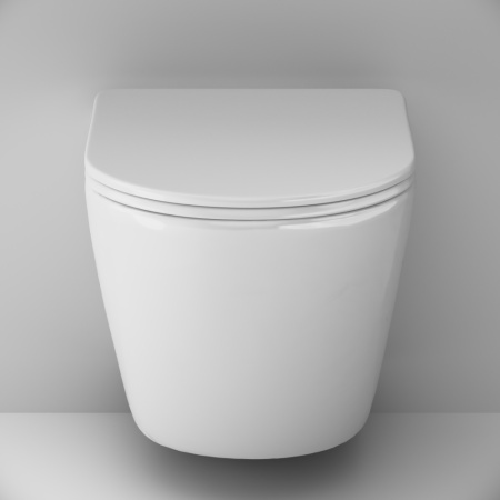 Унитаз подвесной Am.Pm Like AquaSpin (C801900SC ) ,безободковый, с сиденьем микролифт