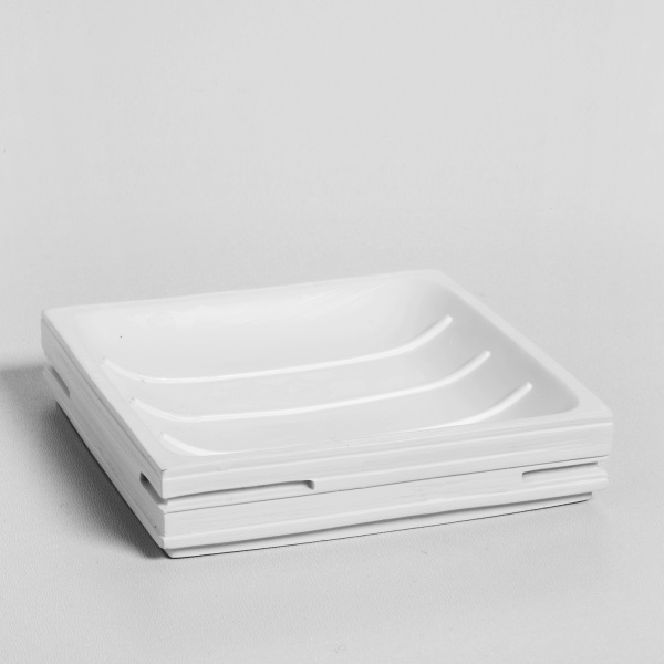 Мыльница WasserKRAFT Leine (K-3829) белая