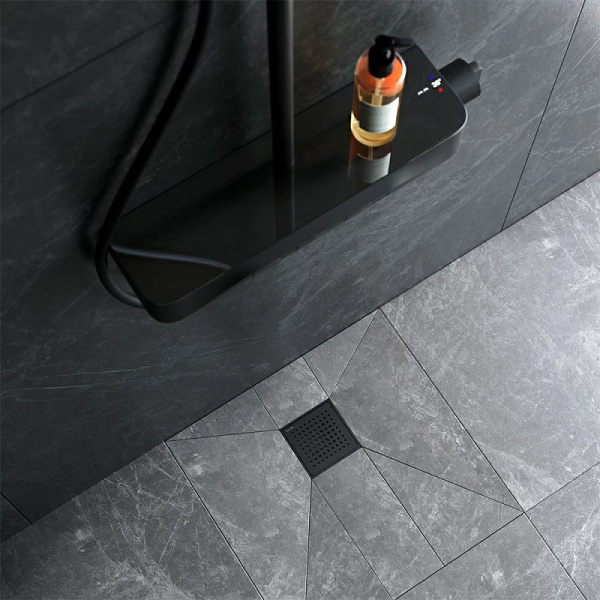 Душевой трап 10x10 см AM.PM PrimeFlow (W02BD-P11-010-01BM) черный