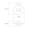 Мыльница решетка WasserKRAFT  Isen (K-4069)