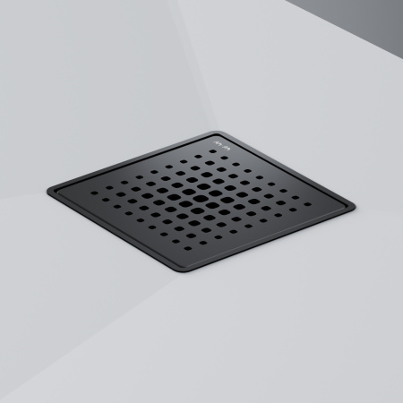Душевой трап 10x10 см AM.PM MasterFlow (W01BD-P11-010-01BM) черный