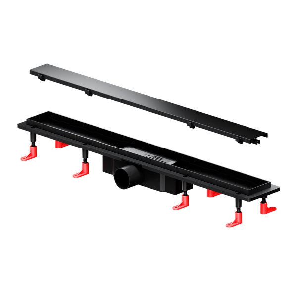 Душевой трап 70 см AM.PM PrimeFlow (W02SC-U11-070-04BM) с решеткой, черный