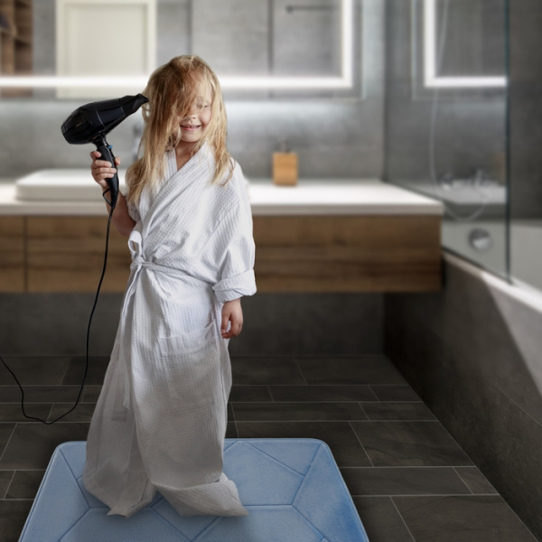 Коврик для ванны, 50*80 см, IDDIS Basic (B24P580i12),  с запоминающей пеной